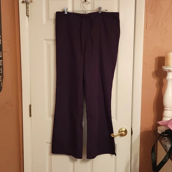 Cherokee workwear flare scrub pants - Picture 1 of 4